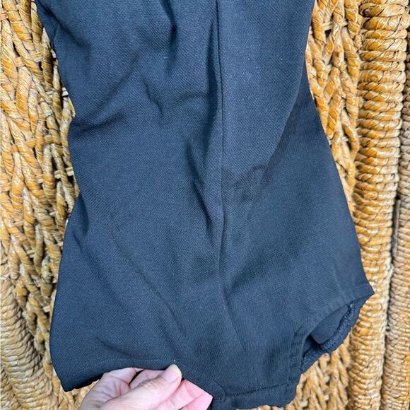 Tom Brigance for Sinclair Black One Piece Vintage 60s Swimsuit - Picture 3 of 11